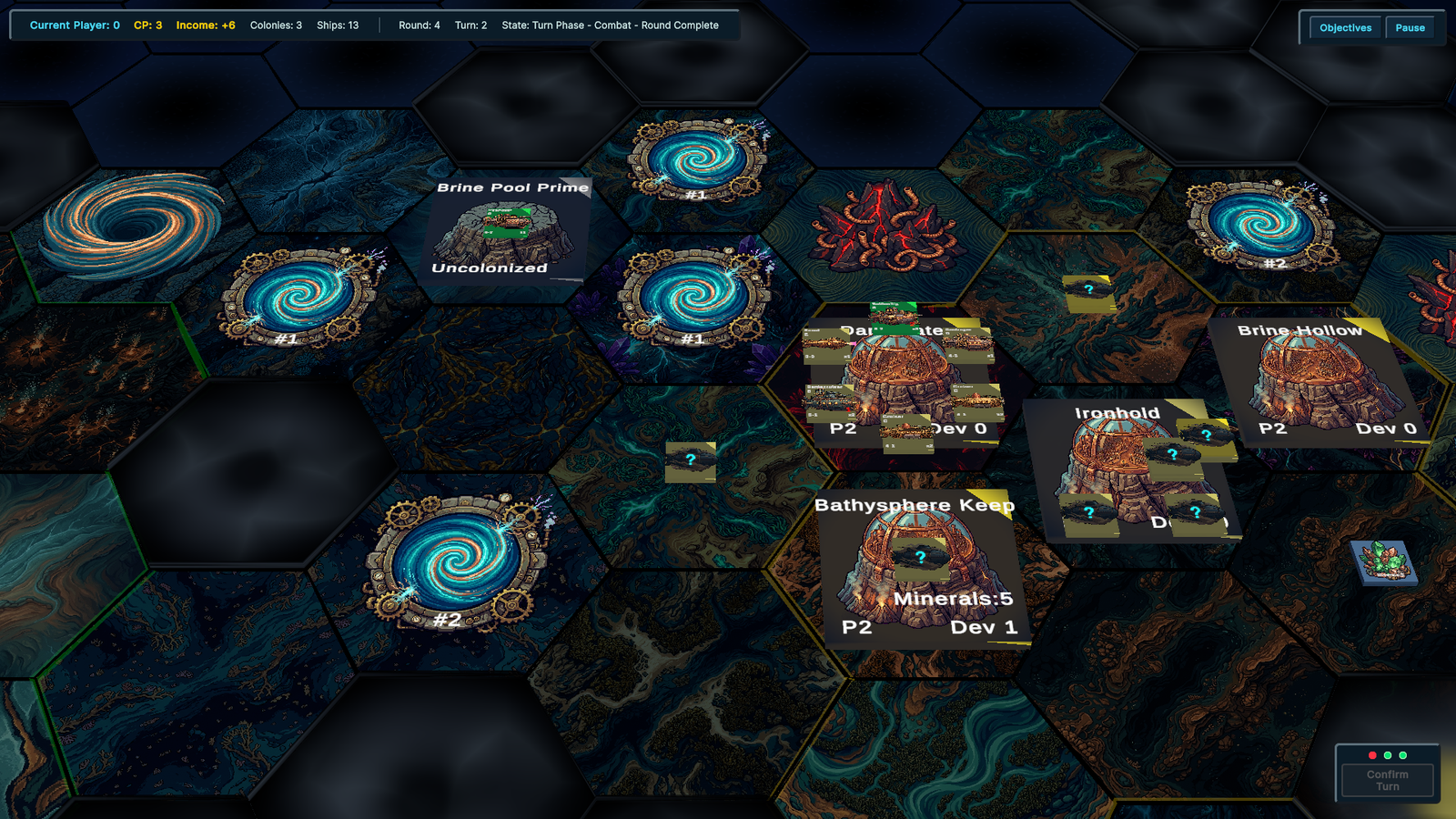 In-game screenshot: Deep Sector Scouting